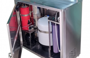 Máy lọc nước nóng lạnh 4 vòi công nghiệp tại Dĩ An - Bình Dương